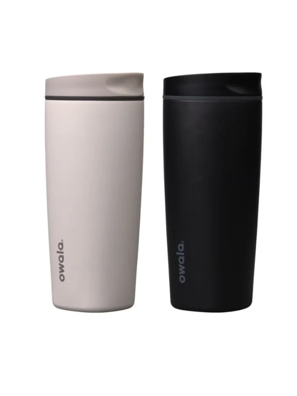 New Owala SmoothSip Slider 20oz 2-pack, White & Black